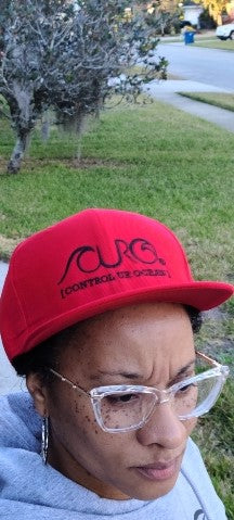 CURO Red snap back