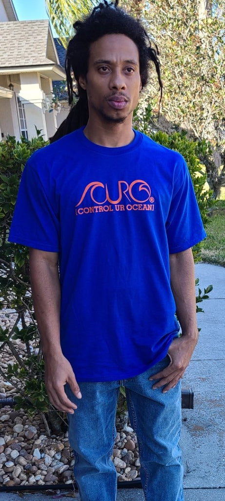 CURO Blue & Orange T-Shirt
